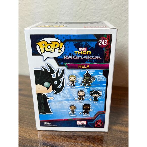 Funko POP! Marvel Thor Ragnarok HELA #243 Vinyl Figure Figurine Collectible Toy - Picture 5 of 5